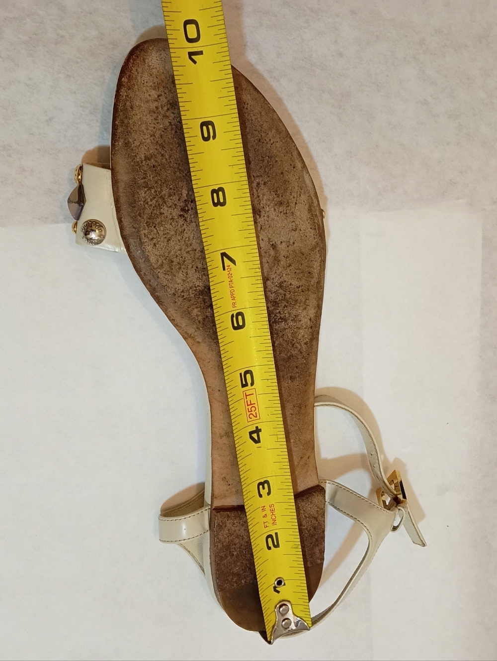 Louis Vuitton studded Luxury Women's sandals Logo Size 40 - Picture 13 of 16